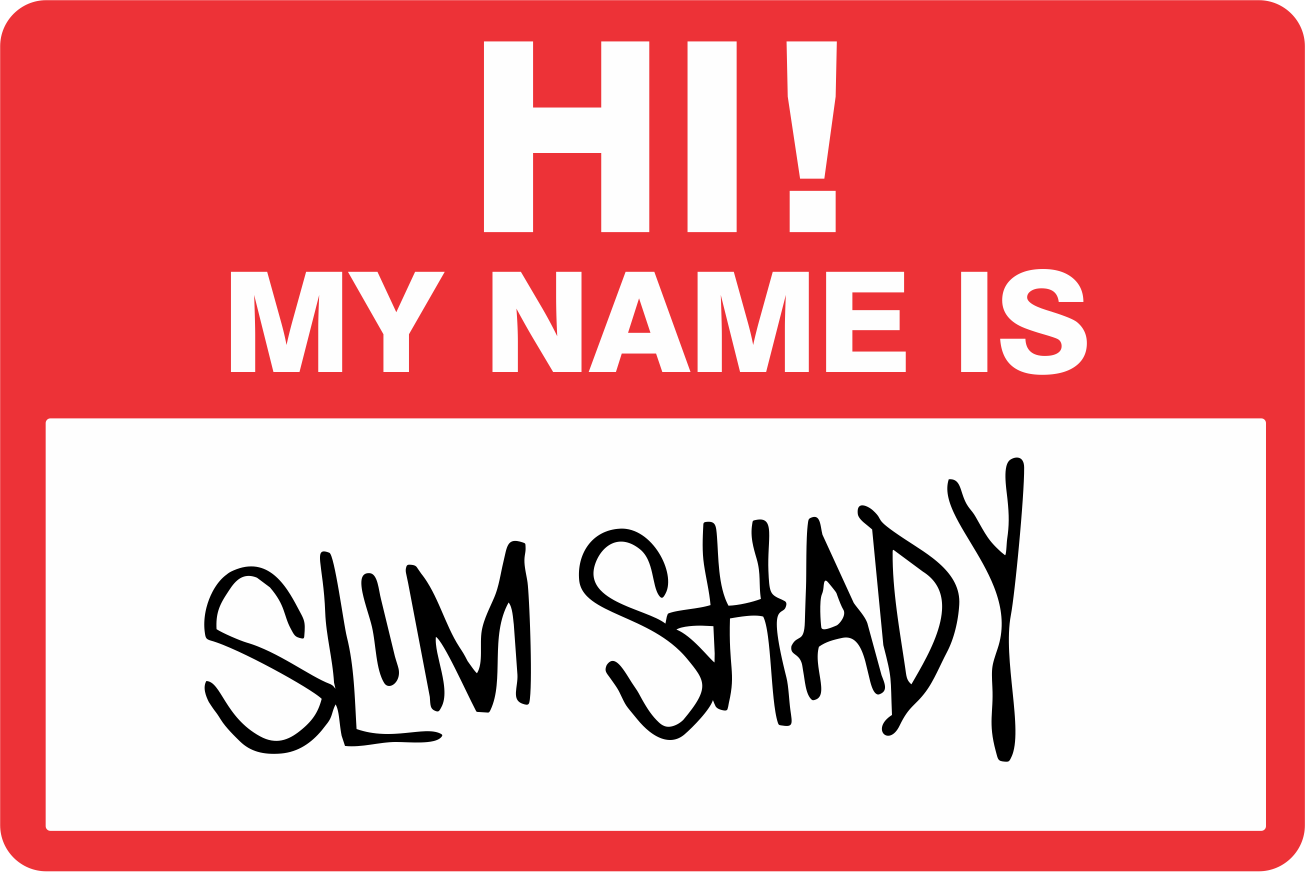 My name is beautiful. Slim Shady надпись. Hi my name is Slim Shady. Эминем my name is. Slim Shady логотип.